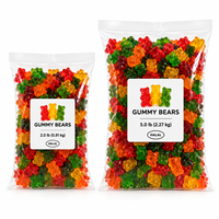 Fabricant de bonbons gélifiés en marque blanche OEM, bonbons aux fruits personnalisés, pectine, carraghénane, bonbons en vrac, option halal