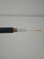 Cable Flexible RVVP de 7 Núcleos de Bajo Ruido, Núcleo de Cobre Desnudo, Blindaje Trenzado Ajustado, Cubierta de PVC, Línea de Señal de Control