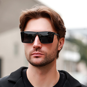 <b>Sunglasses</b> <b>Square</b> Full Rim UV400 Men Fashion Sun Protection 1604 - Product Image 2