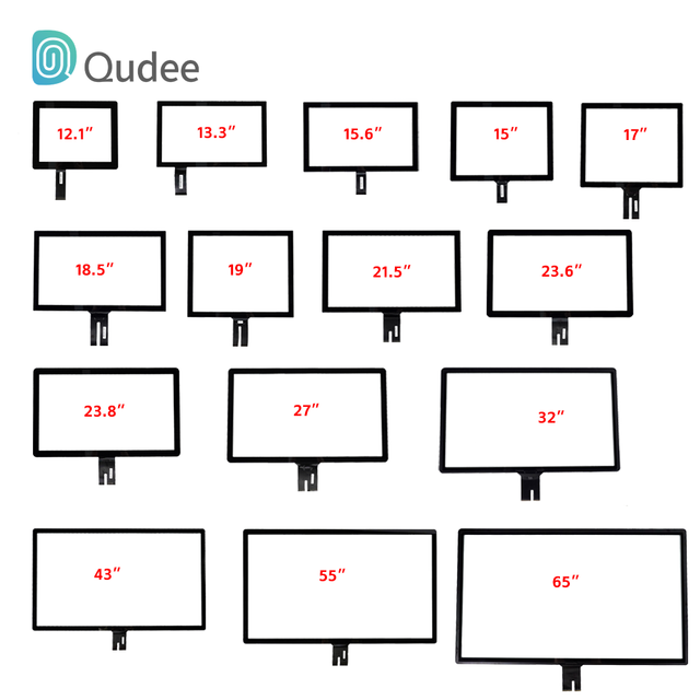 Custom Industrial Touch Panel Solution Multi-Touch PCAP Capacitive Screen Available in 19 21.5 23.8 23.6 27 32 Inch Sizes