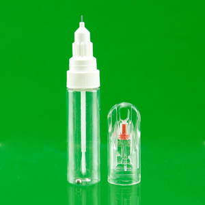 2 In1 Empty 20ml Car Paint Touch Up Automotive Pen Plastic <strong>Bottle</strong> Cosmetic Screen Printing PET Carton Box Free Samples JB <strong>Bottle</strong>