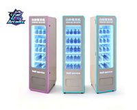 Vente Flash Distributeur Automatique de Boissons et Snacks à Écran Tactile, Fonctionnant à la Monnaie, avec Paiement par Code QR et Garantie 1 An