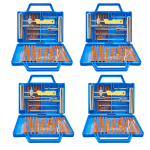 Kit de réparation rapide de pneus pour véhicules électriques et motos, pistolet de réparation de pneus portatif, 28 pièces - Product Image 4