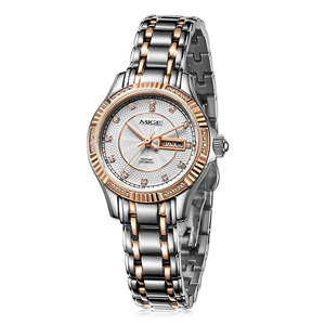 1Customized Luxury Stainless Steel Miyota <b>Automatic</b> Mechanical Water Resistant Chronograph Men's <b>Watch</b> Pointer Dial 20mm Band - Product Image 2