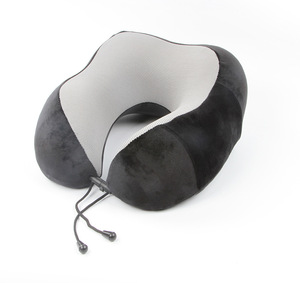 Bán buôn du lịch Polyester ngủ gối bộ nhớ bọt cổ hỗ trợ cho On-The-Go thoải mái - Product Image 1