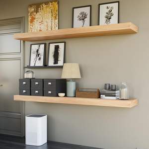 Soporte de Pared Flotante Resistente de 32 Pulgadas, Soportes de Acero Sólido, Soportes Ocultos Invisibles para Montaje en Pared de Madera - Product Image 4