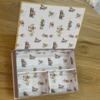 Boîte tendance Shenyuan en forme de livre : Rangement élégant pour cartes, photos, lettres, bijoux, cartes de tarot et cartes de visite