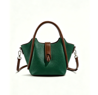 Sacs pour femmes en cuir véritable motif autruche, sacs de style premium, sacs seau, sacs à bandoulière tendance nouveau modèle 2026 pour femmes