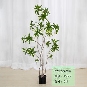 ต้นโอ๊กกล้วยเทียมขนาด60ซม. เทยาง <span class=keywords><strong>Ficus</strong></span> เทรนด์ใหม่ของพืชสีเขียวประดิษฐ์พร้อมกระถาง - Product Image 5