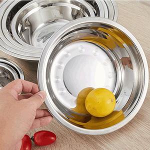 Tazón de Acero Inoxidable Magnético de 0.3 mm de Grosor, Color Sólido, para Uso Doméstico en la Cocina - Product Image 1