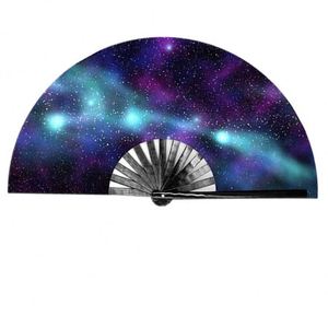 Abanico Plegable Grande Personalizado Guan Sen de 33 cm, para Baile, Fiesta, Boda, Regalos Promocionales, Técnica de Pintura en Tela, Venta al Por Mayor - Product Image 6