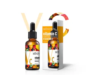 Частная торговая марка на заказ веганская сыворотка с витамином С уход за кожей лица Отбеливающая увлажняющая сыворотка для лица производитель