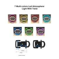 Boîte à remontoir de montres automatique de luxe 8 emplacements, écologique, multifonction, avec écran LED, télécommande intelligente, étui en cuir PU et tiroir sécurisé