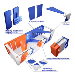 Выставочный стенд класса люкс 10 x 30 футов, персонализированный, на заказ - Product Image 3