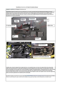 17-Mehr Leistung Real Dry Carbon Fiber Ansaug system für Lynk & Co 01 02 03 05 2.0T GTR Motor Carbon Fiber Lufteinlass rohr - Product Image 6