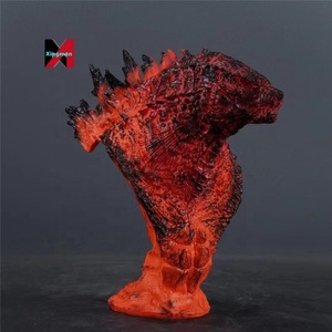 <span class=keywords><strong>Godzilla</strong></span> Bộ sưu tập mô hình tượng bán thân mô hình ba người đồ trang trí phim hoạt hình - Product Image 3