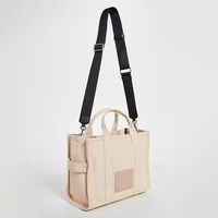 Sac fourre-tout bandoulière de luxe personnalisé pour femme, nouvelle texture, avec fermeture éclair, imperméable, en toile, idéal pour l'été et l'automne, indispensable pour les trajets quotidiens