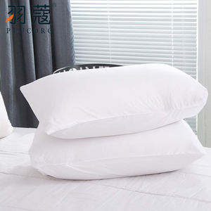 Bantal Hilton Hotel Mewah 48*74CM Bantal Putih Halus 800G Isi Serat Berongga Poliester - Product Image 1