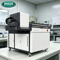 Mesin Cetak Inkjet UV Flatbed Output Stabil untuk Pencetakan Warna Industri pada Dekorasi Sabuk, Kain, dan Barang Kulit
