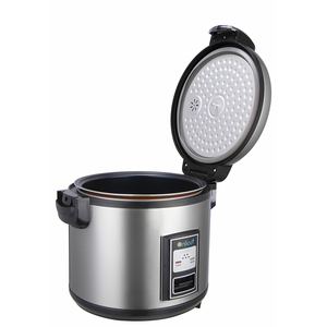 หม้อหุงข้าวขนาดใหญ่ 120V 5.5 ลิตร สำหรับข้าวดิบ 30 ถ้วย และข้าวหุงสุก 60 ถ้วย น้ำหนัก 5 กก. สำหรับตลาดยุโรปและอเมริกา รุ่นดีลักซ์ - Product Image 1