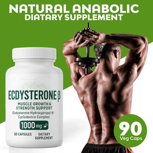 Supplément OEM Ecdysterone et croissance musculaire-60 Capsules, 1000mg pour adulte - Product Image 4