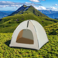 Tente de camping pour animaux de compagnie automatique pliable et portable de taille moyenne, lavable, pour chiens et chats, pour expositions et expositions d'animaux de compagnie.