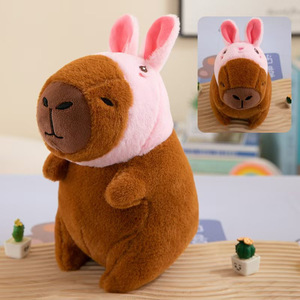 Peluches de 8 pouces pour machine à griffes, personnalisées, de haute qualité, douces, animaux en peluche, cadeaux promotionnels pour les fêtes et mariages, vente en gros - Product Image 6