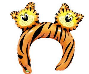 Promotional <b>Small</b> Gift Cute Cartoon Headband <b>Balloon</b> Various Styles Animal Headband Foil <b>Balloons</b> Children's Headwear - Product Image 5