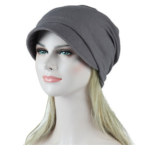 Chapeau indien doux en satin pour femmes, bonnet de sommeil extensible, bonnet musulman à volants, bonnet de chimiothérapie contre le <span class=keywords><strong>cancer</strong></span>, écharpe, <span class=keywords><strong>turban</strong></span>, couvre-chef - Product Image 5