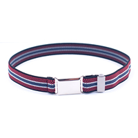 HZO-23057 enfants boucle réglable ceinture enfants ceinture réglable élastique toile ceintures pour garçons filles