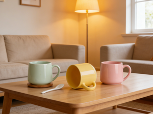<span class=keywords><strong>Taza</strong></span> de cerámica clásica de color sólido <span class=keywords><strong>con</strong></span> logotipo personalizable para negocios y regalos - Product Image 5