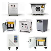Transformateur portable monophasé basse tension 30 kVA avec boîtier pour équipement industriel