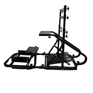 ที่ยึดหน้า<span class=keywords><strong>จอ</strong></span>ที่นั่งจำลองเกมขับรถโลหะ NBL ที่วางพวงมาลัย - Product Image 4