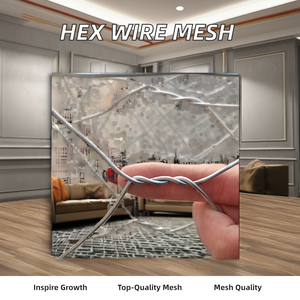 Vente flash, livraison en trois jours, grillage à poules, grillage métallique, taille personnalisée, maille hexagonale en aluminium 1x1 - Product Image 5