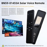 Télécommande vocale solaire fixe BN59-01455A pour téléviseurs intelligents Samsung NEO QLED Crystal UHD OLED 4K, compatible sans fil 2017-2025