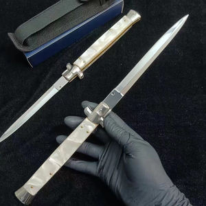 Cuchillo utilitario de bolsillo de acero inoxidable de 25mm de ancho de hoja personalizable de alta calidad <span class=keywords><strong>Mafi</strong></span> para acampar y usar en combate DIY cuchillo OEM - Product Image 2