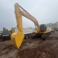 Excavatrice sur chenilles hydraulique Komatsu PC360 PC360-7 PC360-8 d'occasion, 36 tonnes, machine de terrassement lourde à vendre
