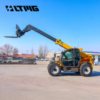Chariot télescopique tout-terrain multifonctionnel LTMG 4x4, chariot élévateur à fourche de 3,5 tonnes, chariot élévateur à quatre roues, chariot élévateur télescopique avec EPA Euro 5