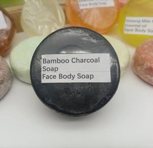 Vente en gros Tendance Savon noir africain bio pour le visage et le corps Savon doux fait main pour l'acné et les taches brunes - Product Image 2