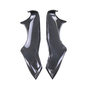 Panneau intérieur avant en fibre de carbone sèche 3K pour moto Suzuki GSX1300R Hayabusa 2021-2026 - Product Image 4