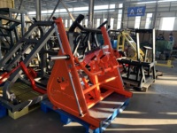 Machine à ramer en acier de qualité supérieure à prix de gros, entraînement des muscles du dos et des bras, rameur assis, équipement de fitness commercial pour salle de sport Lanbo
