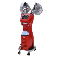 Support professionnel Ozone Micro Mist Nano Hair Styling Traitement Sèche-cheveux avec Double Caps Hair Steamer Machine
