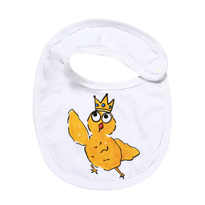 Cuentos para niños New Ins Bandana Bib Soft Cómodo Baby Chick Impreso Saliva Toalla para niños pequeños Características Animal Patrón para la alimentación - Product Image 3