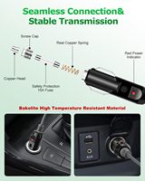 Câble de chargeur allume-cigare Starlink Mini 12V 24V DC 5A en cuivre pur 18AWG nickelé étanche pour camion, camping-car, camping, extérieur