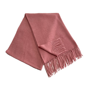 Bufanda de Cachemira Sintética con Logotipo Personalizado, Color Sólido, Gruesa, Cálida para Invierno, Chal Largo, Venta Directa de Fábrica al Por Mayor - Product Image 2