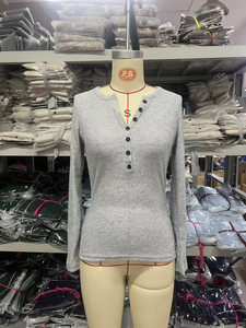 <span class=keywords><strong>Pull</strong></span> en maille uni amincissant et polyvalent à manches longues, col en V sexy pour <span class=keywords><strong>femme</strong></span>, automne et hiver - Product Image 3