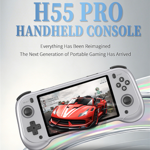 Console de jeu portable rétro H55PRO, écran IPS de 5,5 pouces, RK3562, 5000 mAh, lecteur de jeux portable, jouets pour enfants, console de jeu - Product Image 1