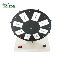SCIEDU Fuente de Luz Estroboscópica, Instrumento de Enseñanza Física, Persistencia Visual, Modelo de Demostración de Película Zoetrope