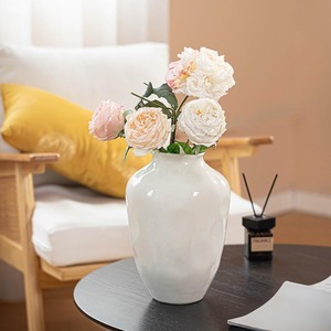 Vase en céramique à effet de <span class=keywords><strong>peinture</strong></span> à l'huile moderne, vase hydroponique pour fleurs, pour table - Product Image 5