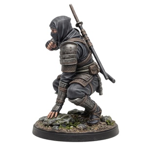 Statuetta Personalizzata di Ninja o <span class=keywords><strong>Samurai</strong></span>, Statua di Guerriero in Resina Personalizzata, Produzione all'Ingrosso, Regalo Promozionale Culturale, Produttore - Product Image 5